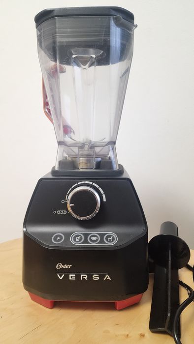 Blender Oster Versa OBL104X, 1400 W, 1.9 l, Turbo + pulse, Negru/Rosu