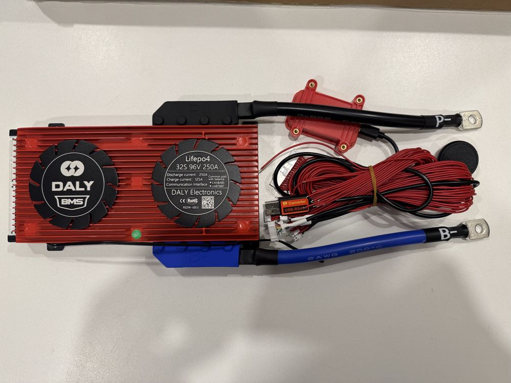 Високоволтов BMS 32S 96V LiFePo4 DALY