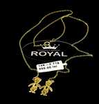 Bijuteria Royal lant din aur 14k 2.71 gr