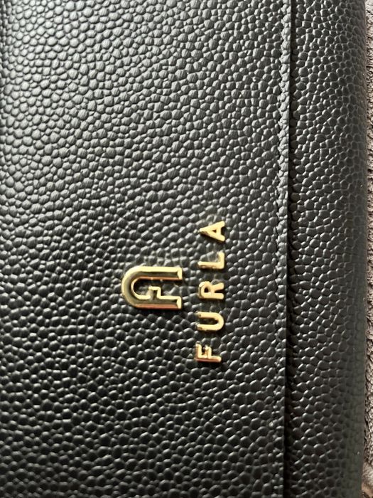 чисто ново дамско портмоне Фурла ест кожа