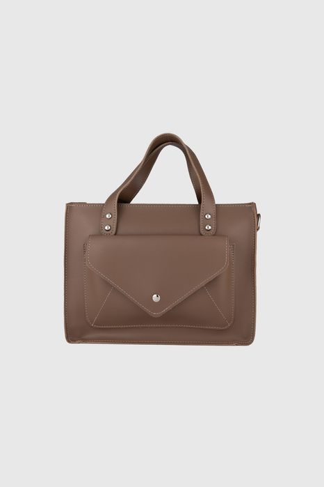 НОВО! ЛИКВИДАЦИЯ! Дамска чанта Eleganza-Кафяво