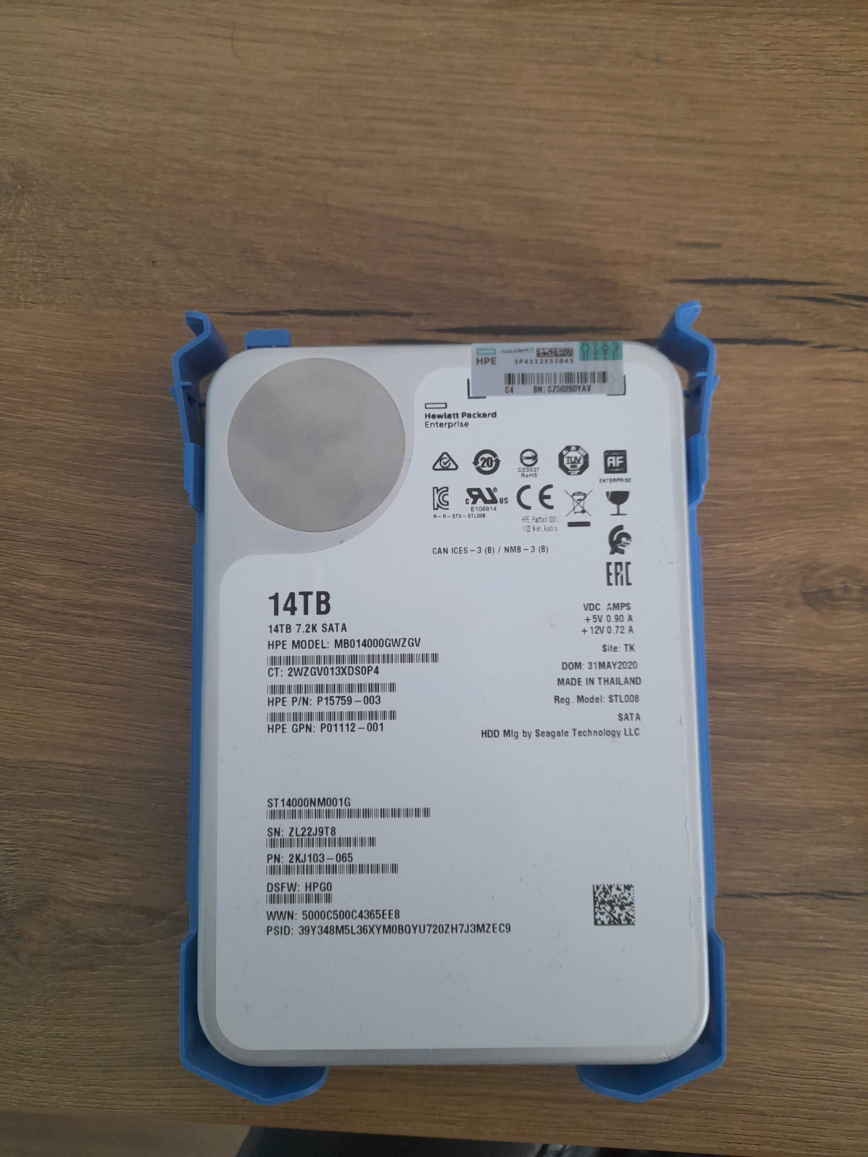 Hewlett Packard (HP) 14TB SATA