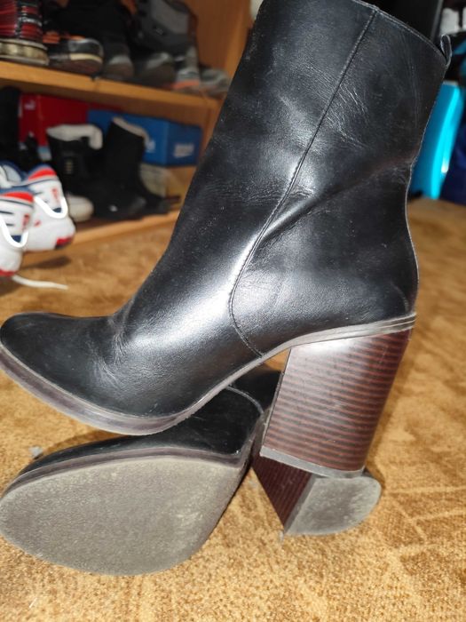 Cizme piele Stradivarius Nr 38