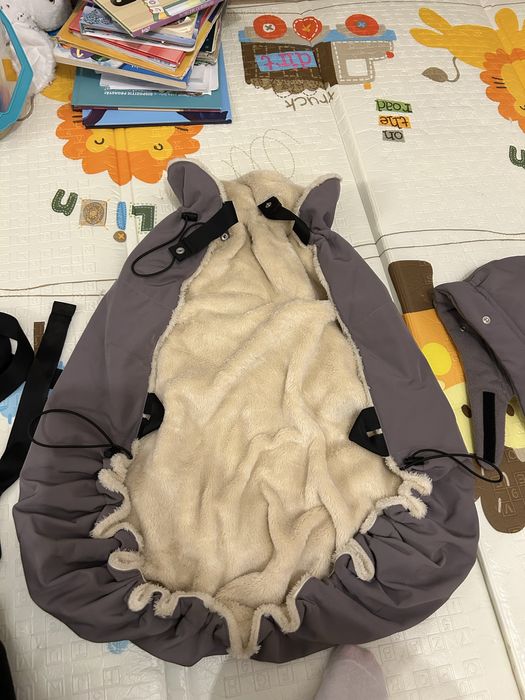 Protectie de iarna Isara + Gluga - Frosted Almond Taupe