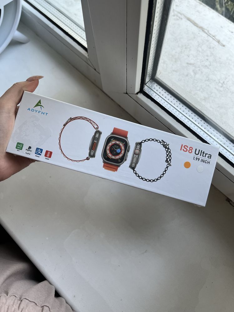 Часы is 8 ultra smart watch