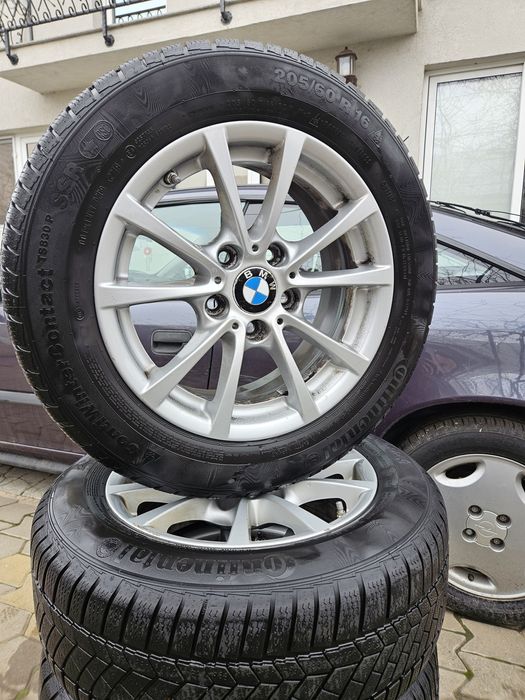 Set Jante Originale BMW + Cauciucuri Iarnă