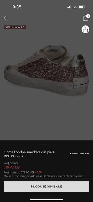 Adidas sneackers 36 CRIME Golden goose