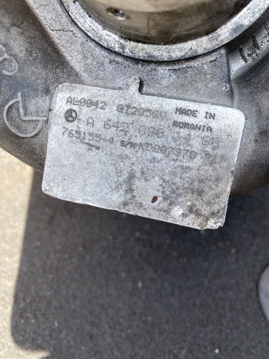 Turbo Mercedes 3.0 CDI V6 Euro 4 Pret 1400 lei