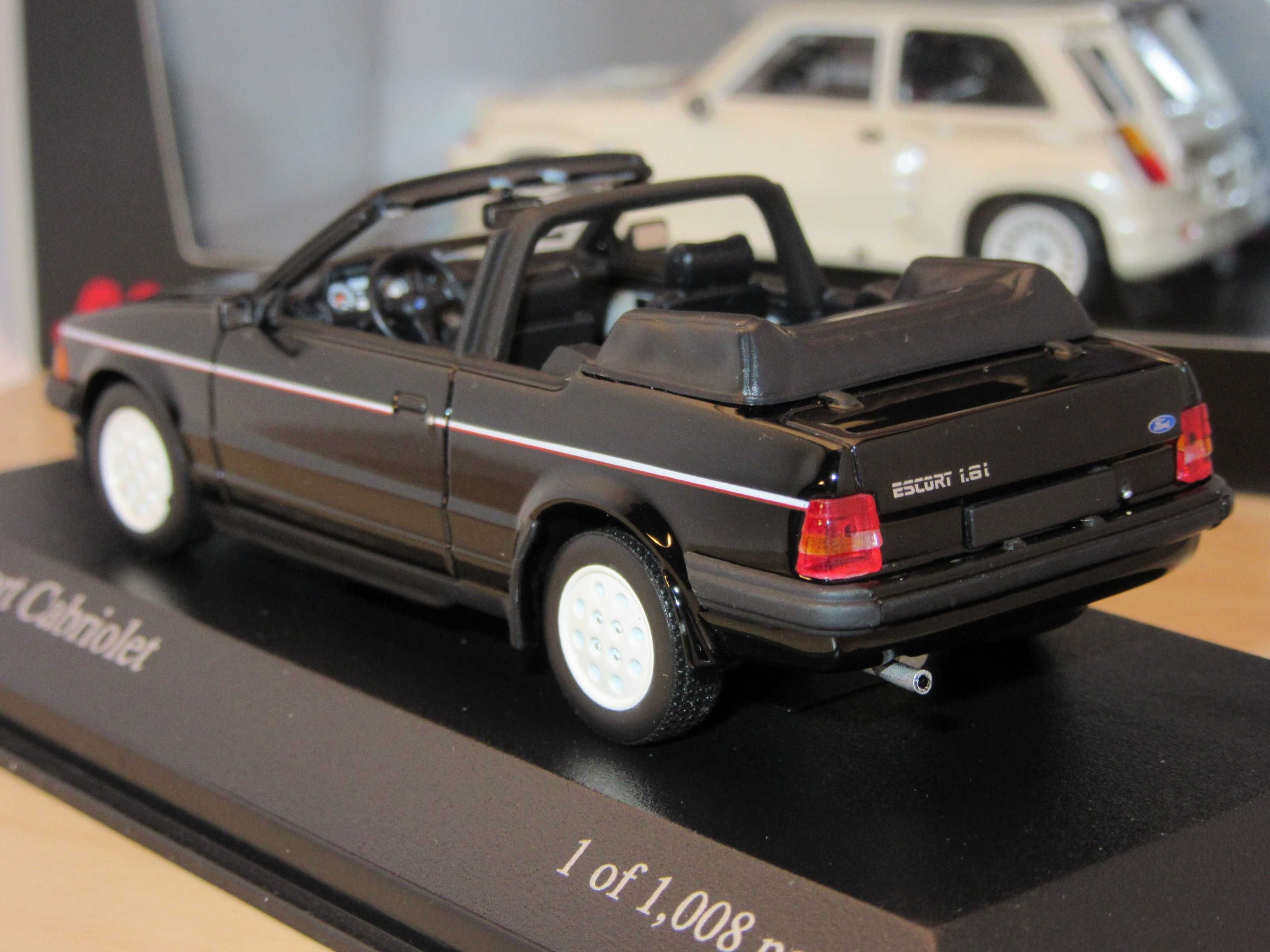 Macheta Ford Escort cabriolet Minichamps 1:43