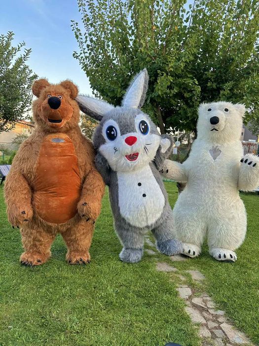 Бяло мече Варна..Панда. Стич .зайче.маша и мечока