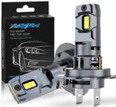 Супер ярки ЛЕД крушки XSTORM H7 LED 60W 20000LM 6500K 12V без грешки!