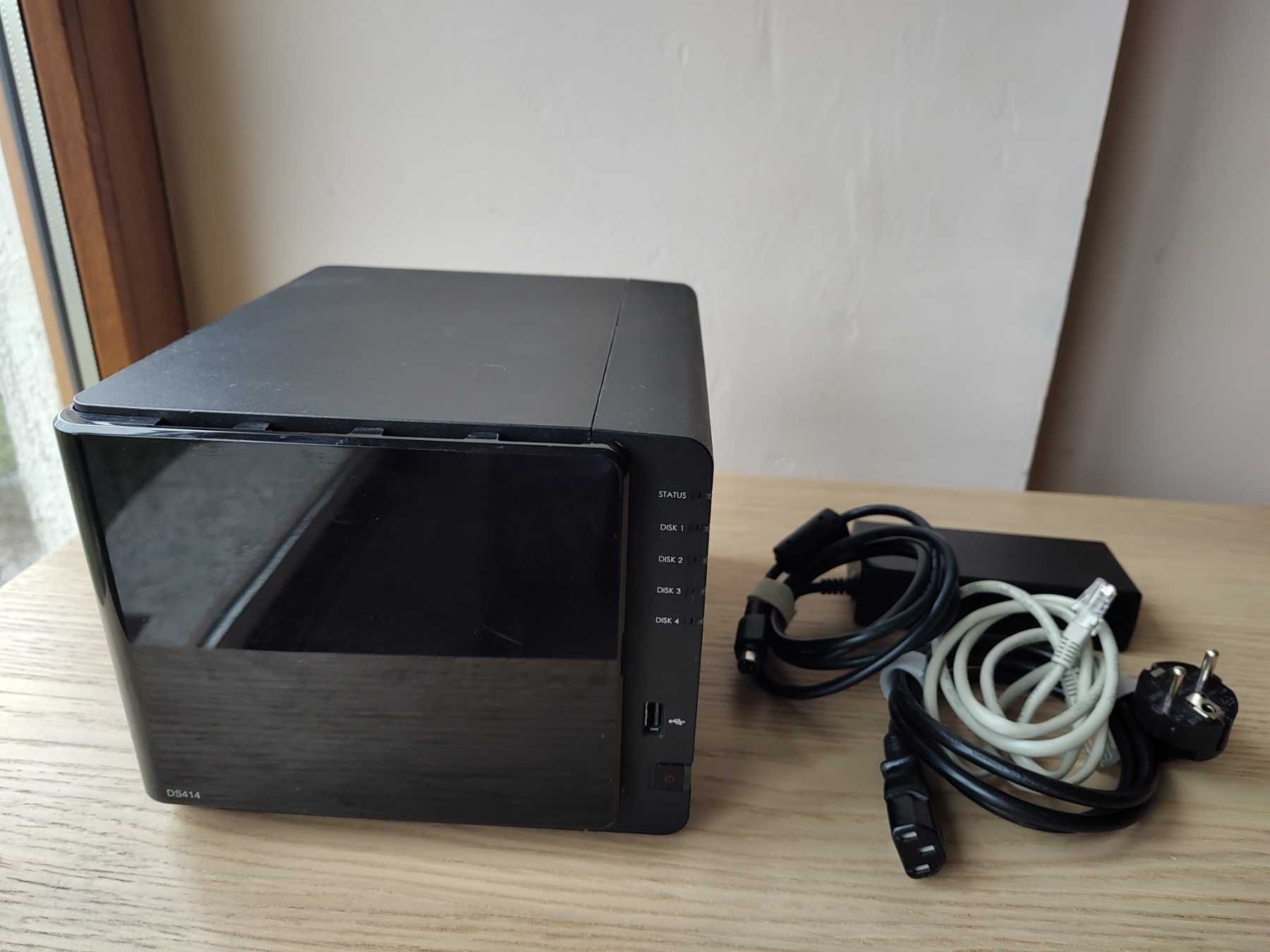 NAS Synology DiskStation DS414, 4bay, 1GB ram, 2x Lan1000, 2x USB3