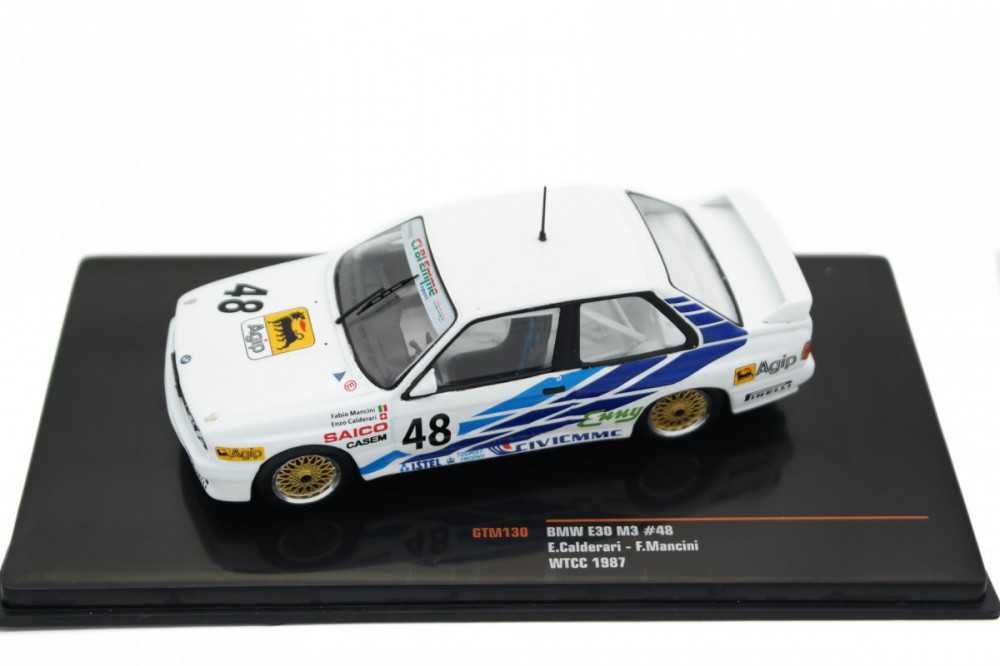 Macheta BMW M3 E30 #48 WTCC 1987 IXO 1:43