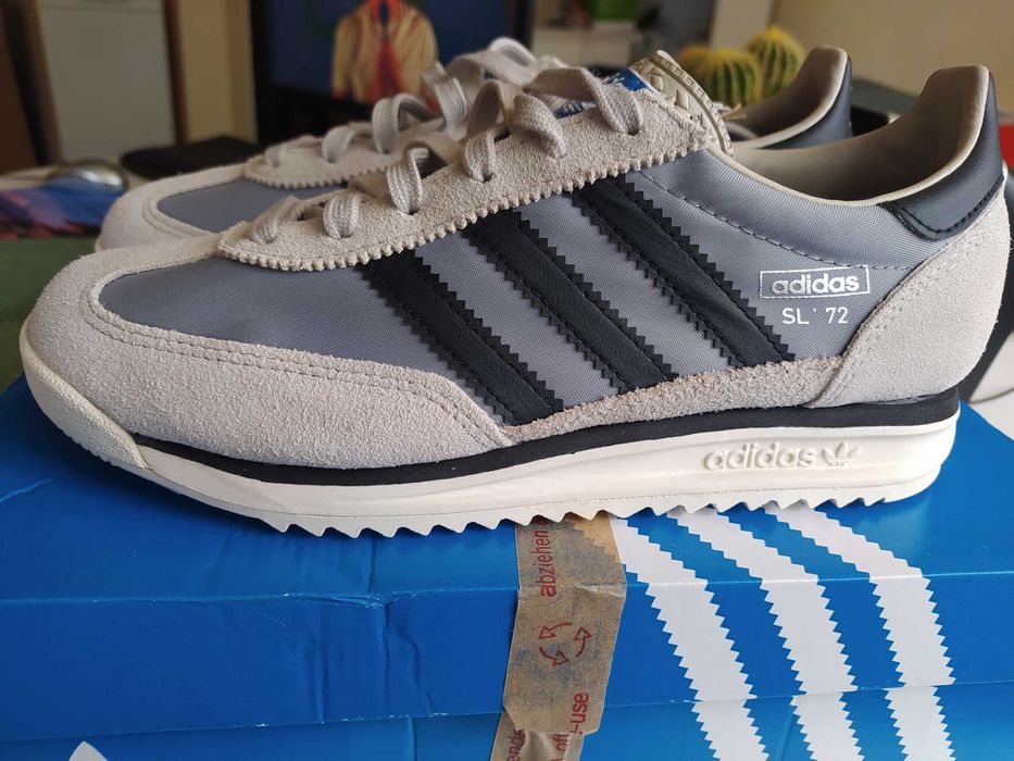 Adidas SL 72 RS Адидас сиви черни маратонки кецове 39 1/3