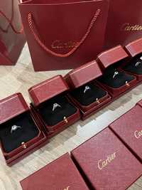 Кольцо Cartier Серебро Подарок