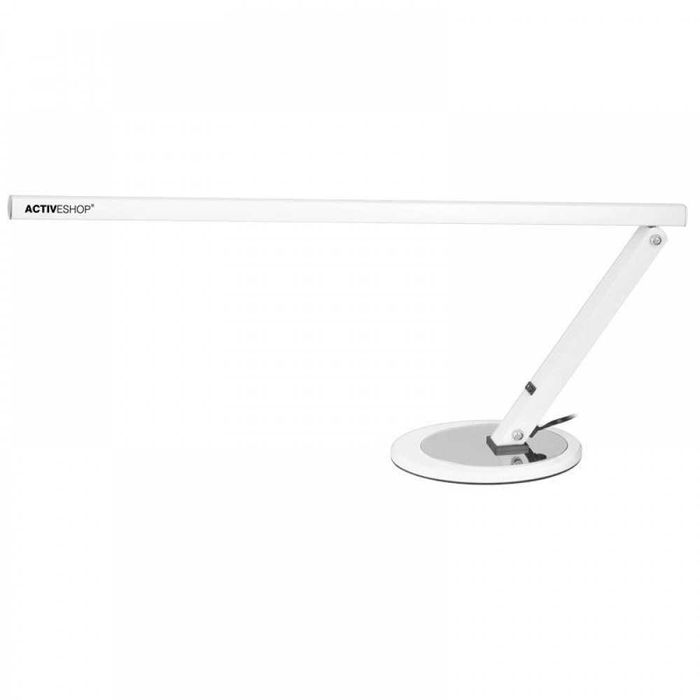 Лампа Slim 20W-розаво злато/бяла/ тъмно розово- настолна- флуоресцетна