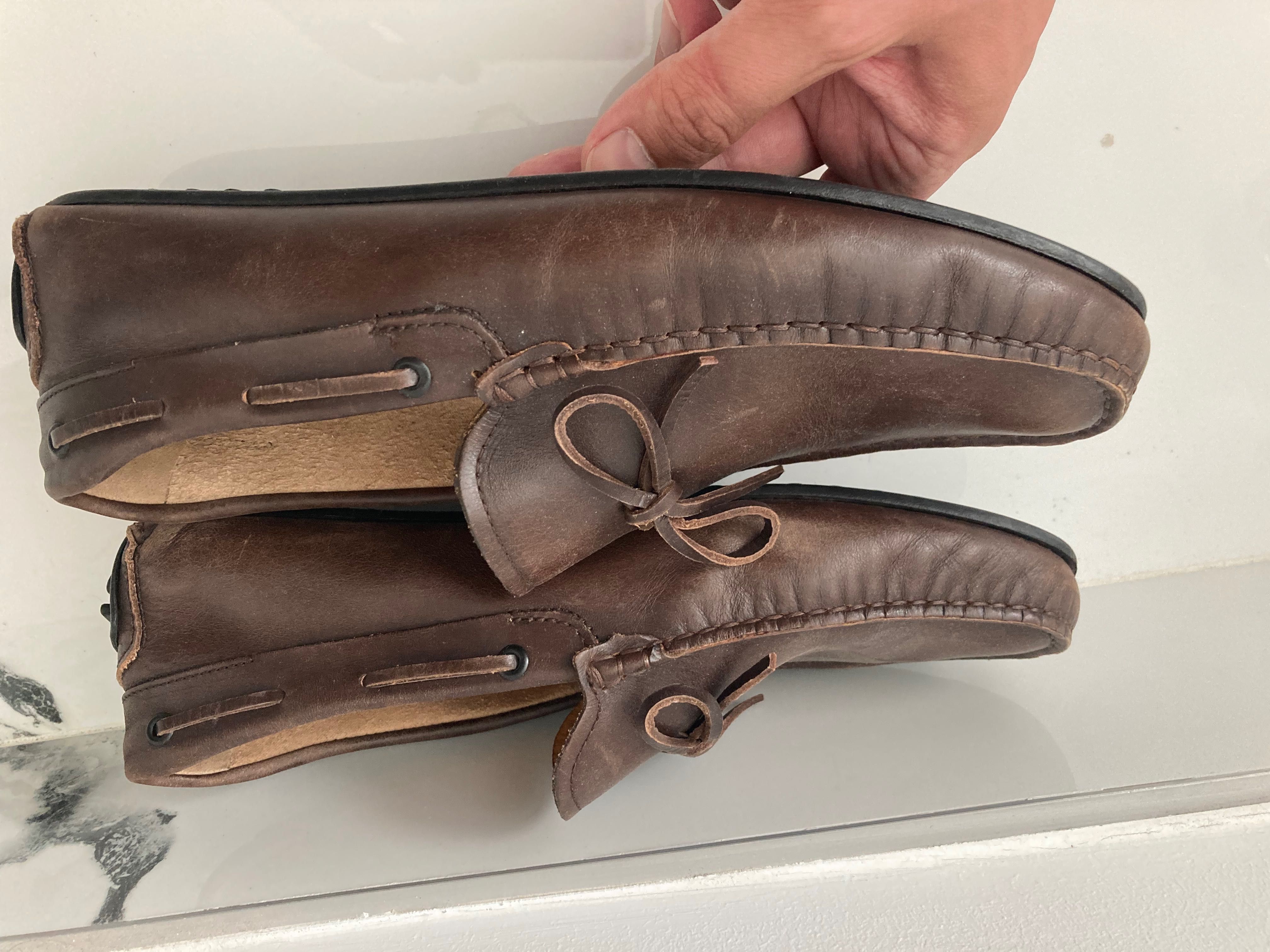Massimo Dutti Mocassin - maro