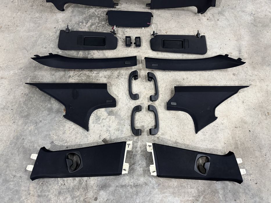 Оригинален черен таван пълен комплект за 3та серия bmw Е90 седан