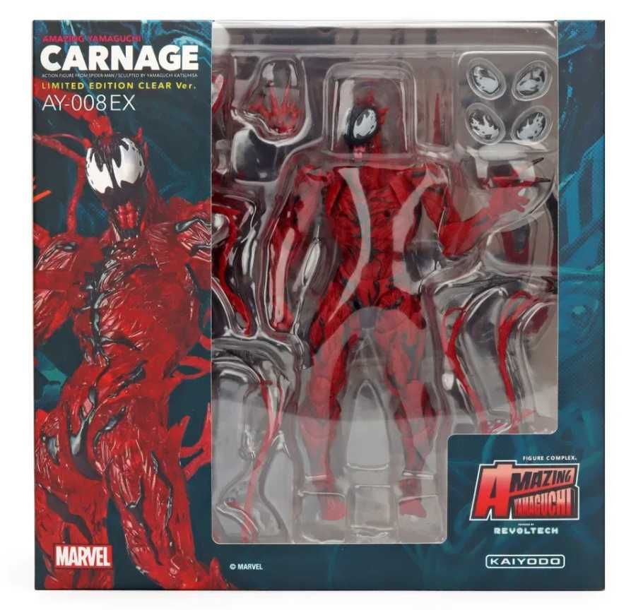 Figurina Carnage Simbiot Marvel Spider Man 18 cm