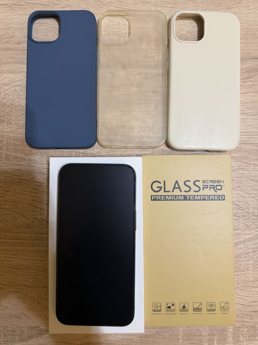 iPhone 14 Midnight 128 GB Stare IMPECABILĂ! Huse + Folii Cadou