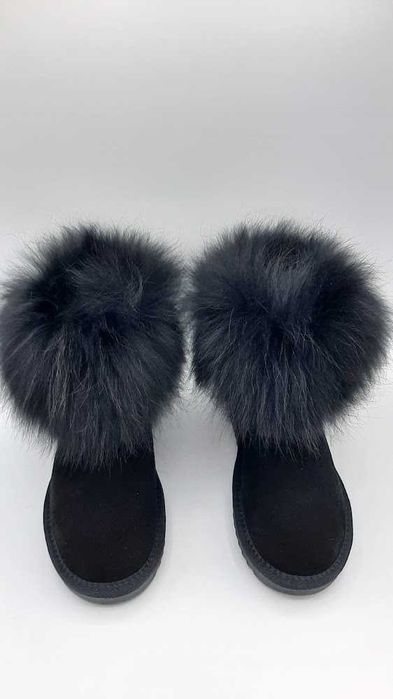 Cizme / ghete UGG - blana naturala, piele naturala