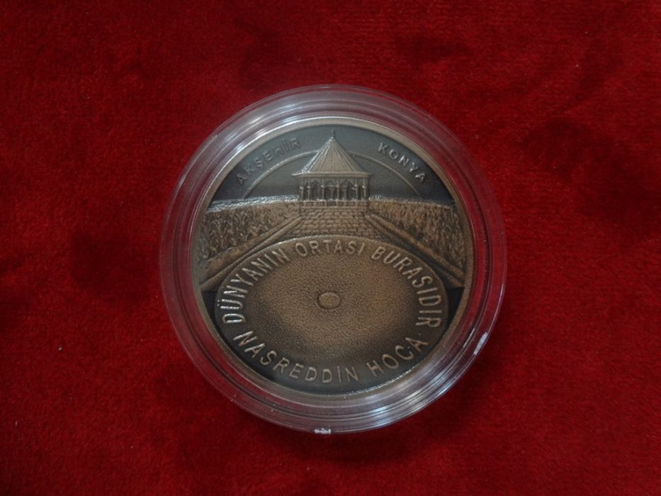 Monede Bronze Turcesca Tema Nasreddin Hoca