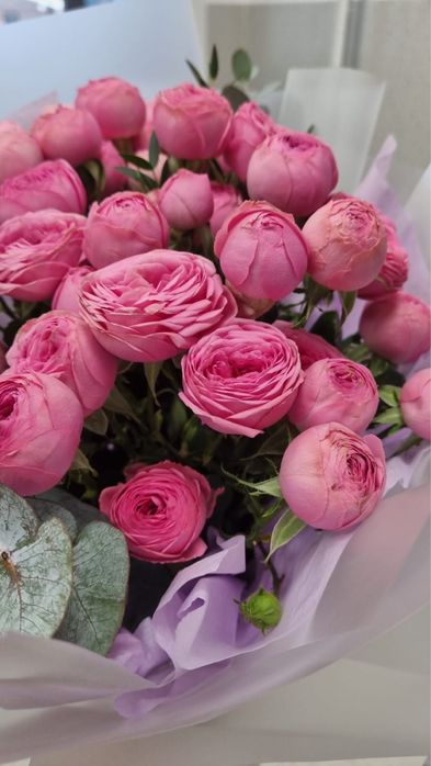 Цветы свежие кустовые