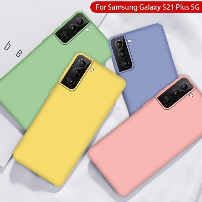 Husa  antisoc cu microfibra pentru  Samsung Galaxy S21 / S21+ / S21 Ul