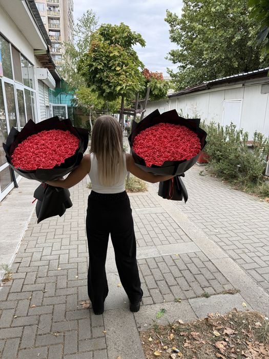 Букет от 101 рози /Огромен букет 101 рози