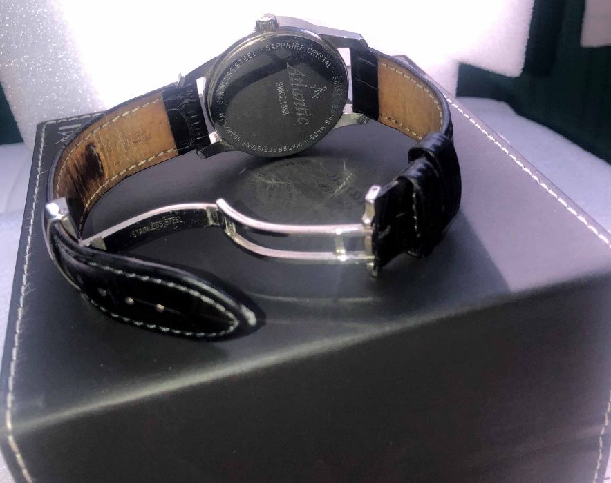 Швейцарски мъжки часовник Атлантик Swiss Made Atlantic Seaport