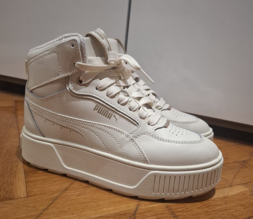 Дамски кожени боти PUMA.