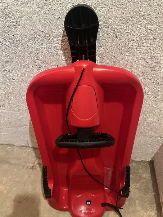 Sanie copii tip bob cu volan si frana