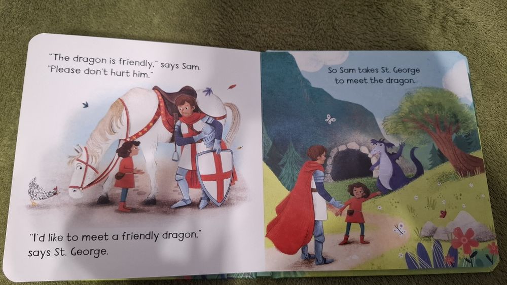 Usborne The friendly dragon