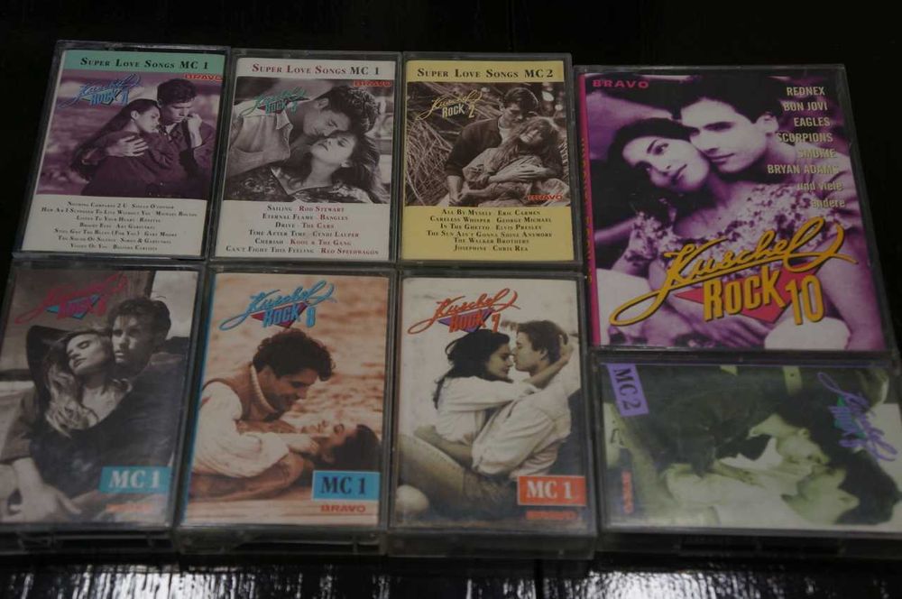 Оригинални аудиокасети Kuschel Rock - 8 части