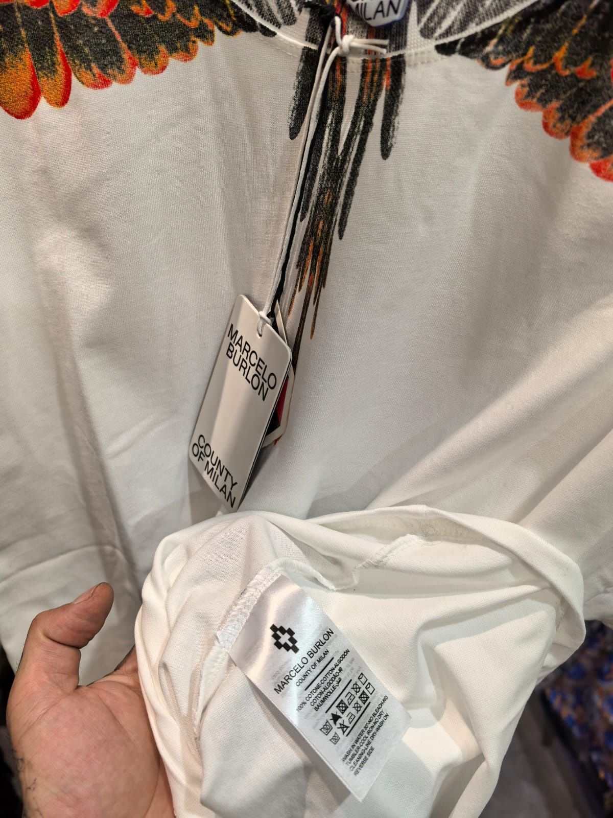 Marcelo Burlon тениска НАМАЛЕНА