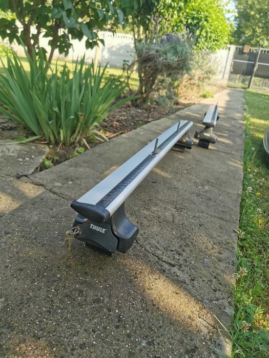 Bare transversale Thule și cutie portbagaj pentru grupul VAG 1500ron