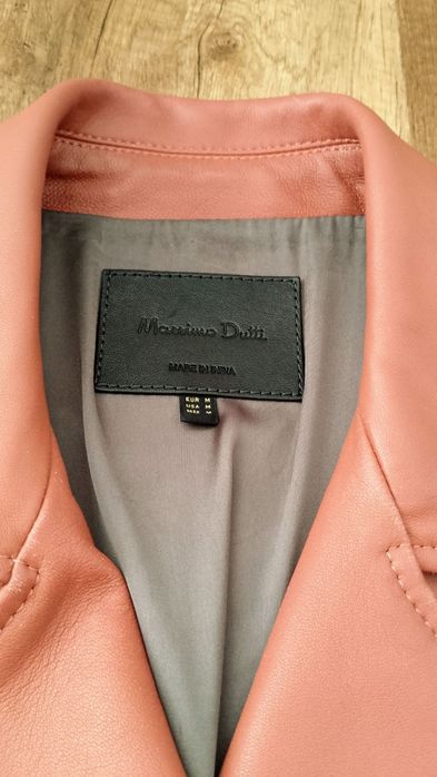 Geaca de piele Massimo Dutti