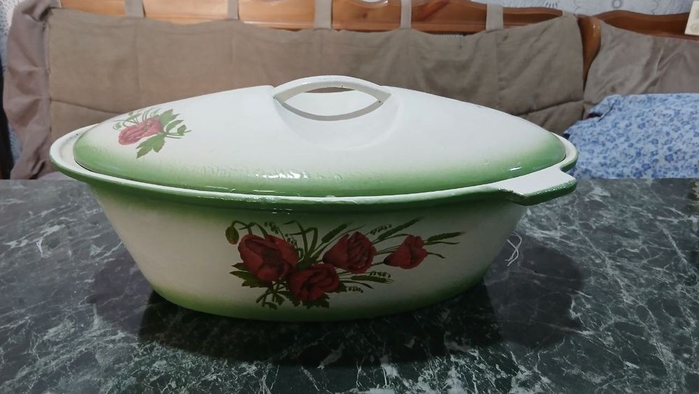 Чугунная утятница