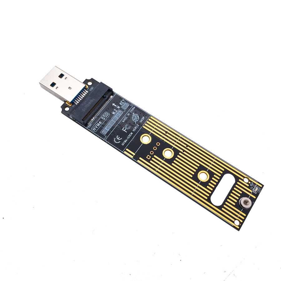 Adaptor SSD M.2 NVMe (M-Key) la USB 3.0 pentru PC, laptop