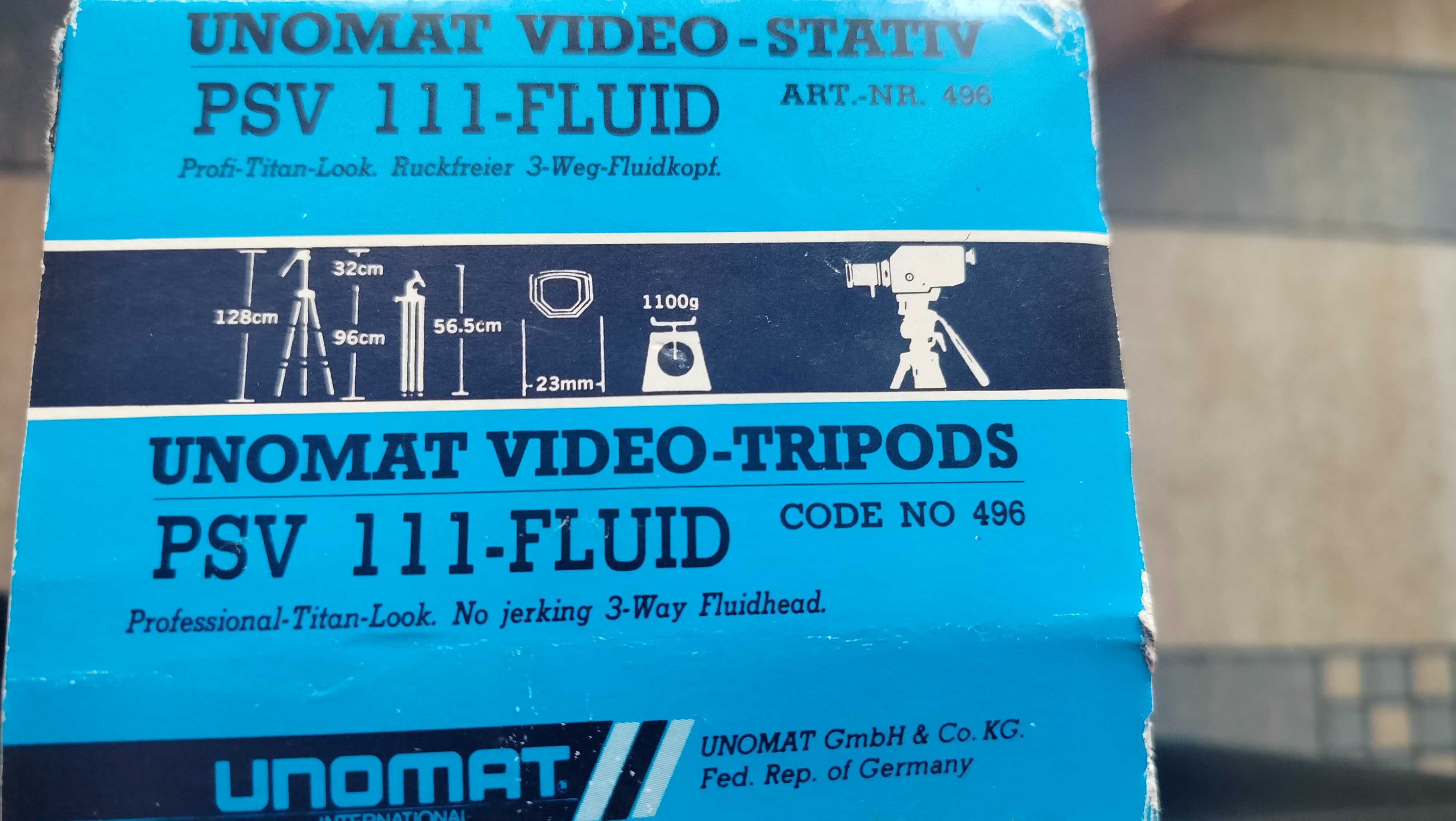 трипод за фото и видео Unomat PSV 111 Fluid