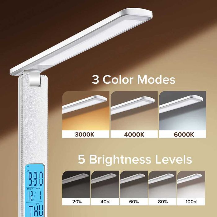 Lampă de birou cu functie incarcare telefon