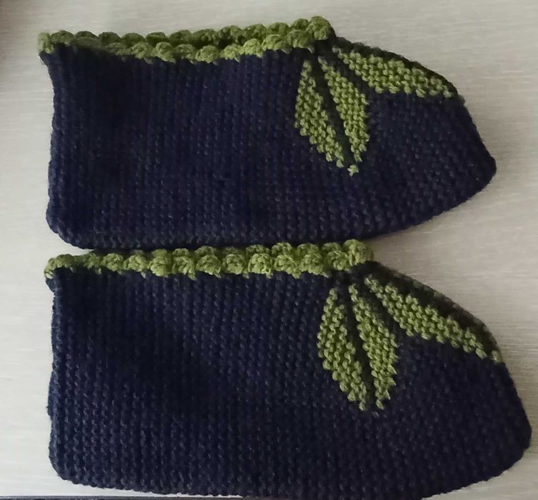 Продавам ръчно плетени терлици