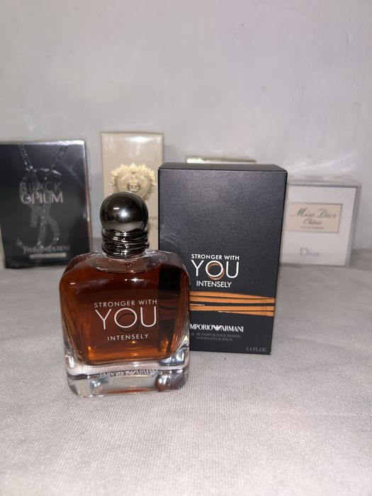 Armani stronger whit you intensely
