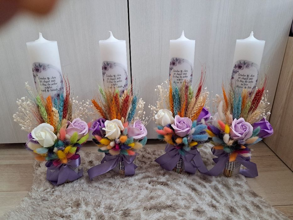 Lumanari pentru nunta