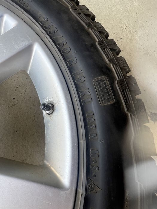 Set jante+ anvelope M+S r19 mercedes