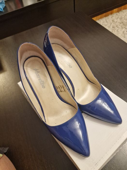 Pantofi Piele Lacuita 39