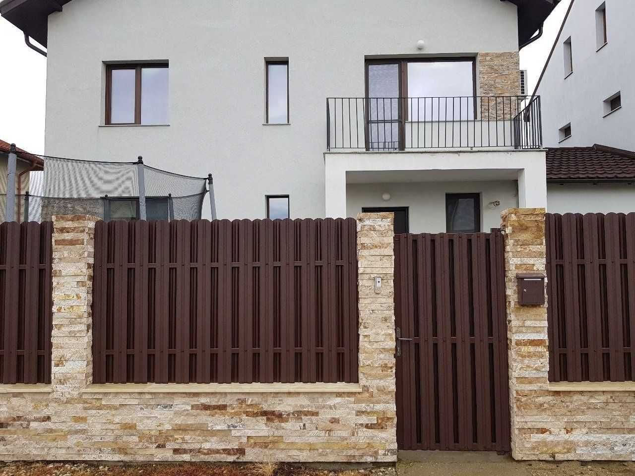 Garduri din sipca metalica, panou stil jaluzele, tabla, plasa si BCA