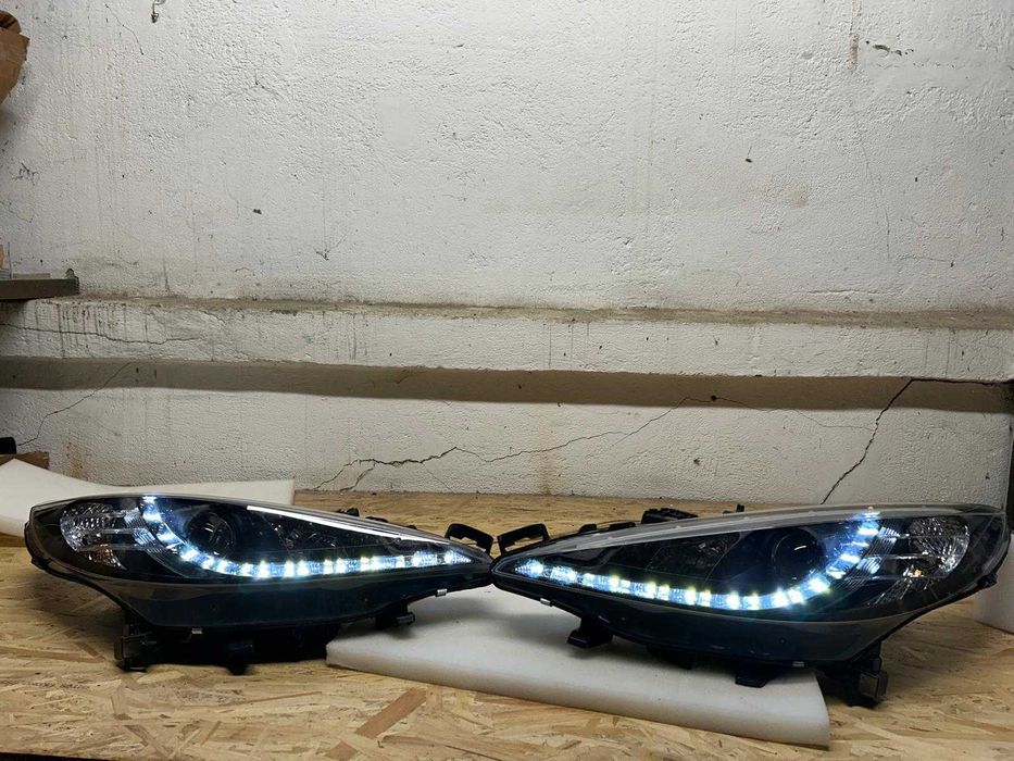 faruri led peugeot 207