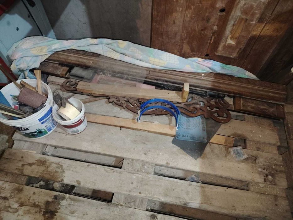 Pian clasic cu coada, dezmembrat