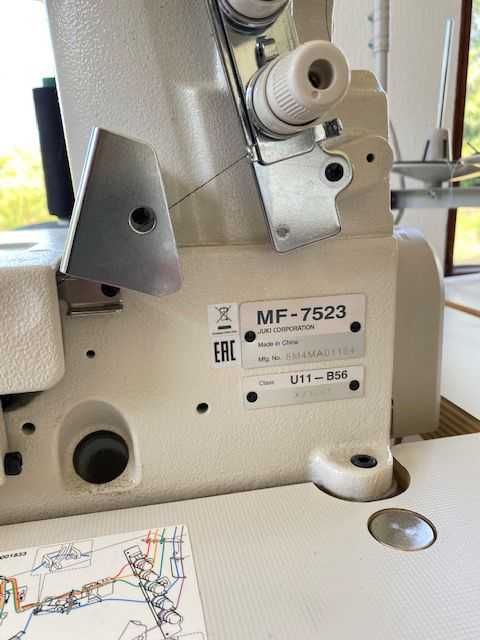 JUKI MF-7523-U11-B64 – Mașină de Cusut cu Acoperire (Überdeck)